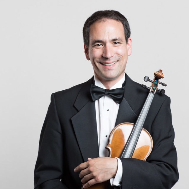 Martin Hohmann holds his violin
