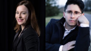 Fellow Conductors Luis Castillo-Briceño and Charlotte Politi