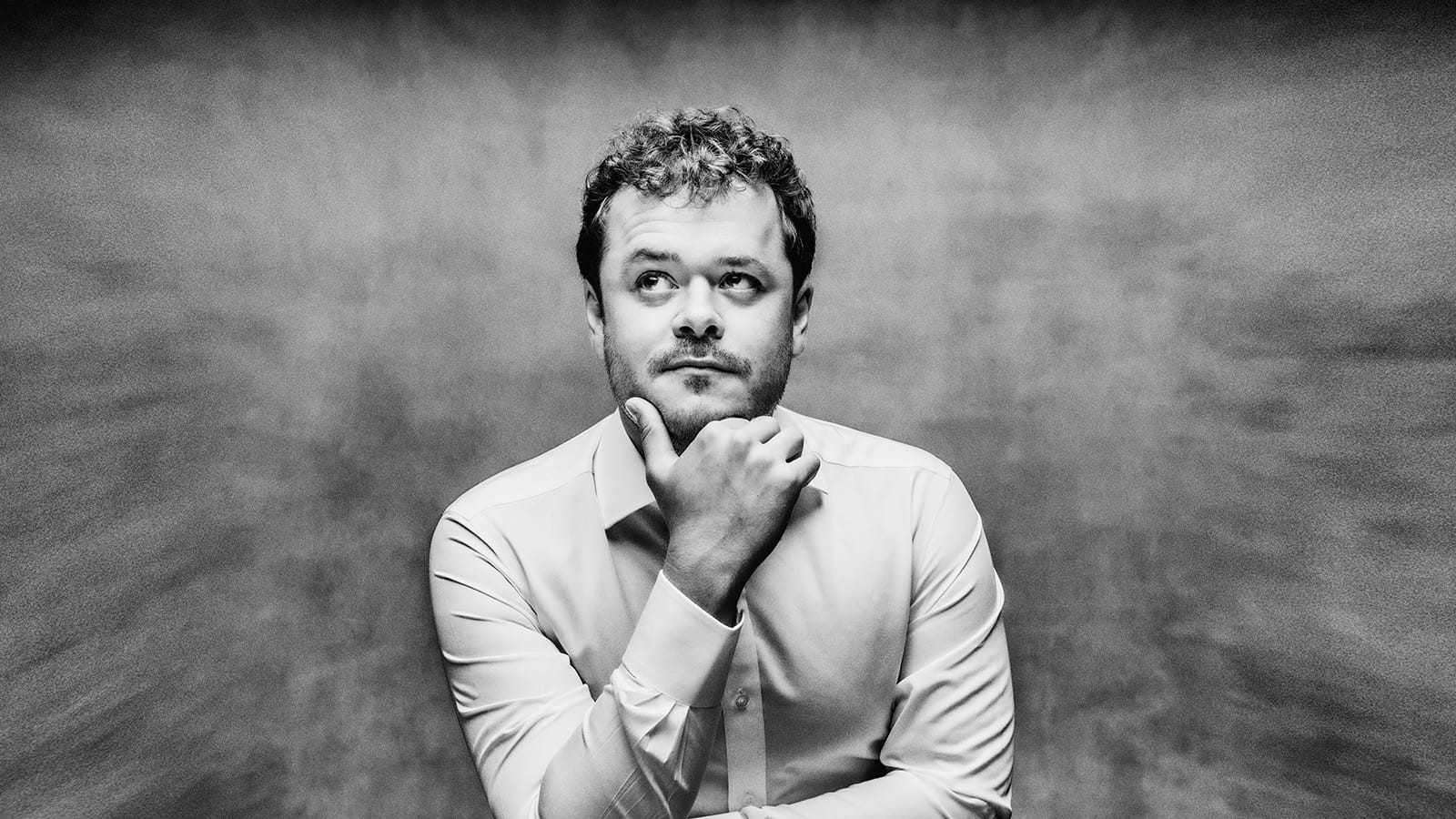 Pianist Benjamin Grosvenor, a man with dark hair